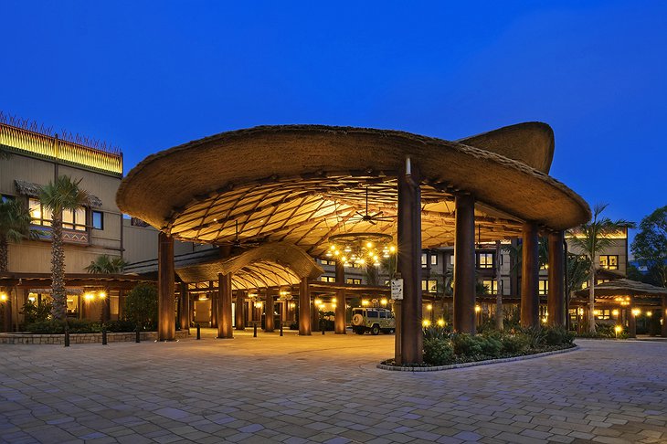 Disney Explorers Lodge Facade