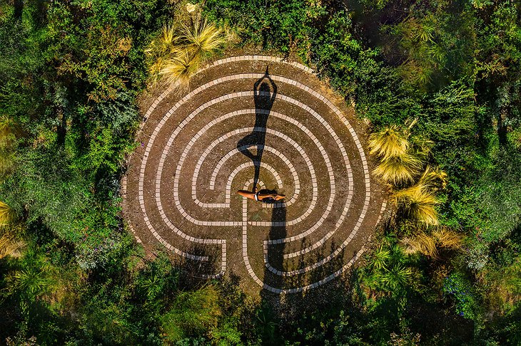 Euphoria Retreat's Labyrinth